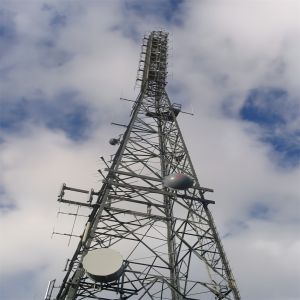 Buy cheap Telecom Supported Triangular Mast Design Guyed Wire Tower Galvanized Steel Lattice Tubular from wholesalers