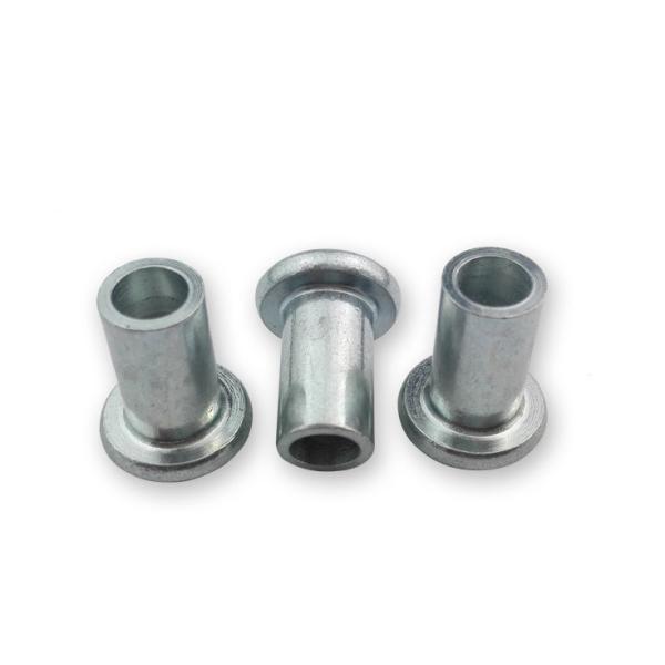 Zinc Plated Steel Flat Head Semi Tubular Rivet Grade 8.8 Hollow End High Strength