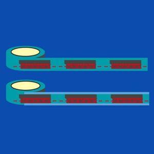 Buy cheap 10 Quantity Electrical Insulation White Release Liner with 120.C Temperature Resistance from wholesalers