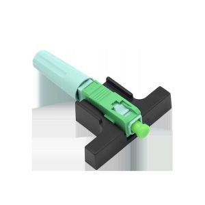 FTTH Aircraft Spiral fiber optic quick connector Assembly SC APC