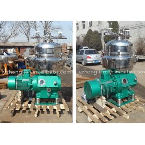 Buy cheap Tubular Disc Bowl Centrifuge Continuous Solid Liquid Separation Machine from wholesalers