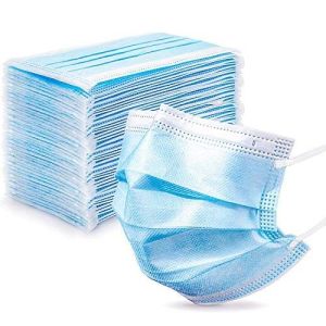 Buy cheap Disposable Non Woven Face Mask With Elastic Ear Loop  3 Ply from wholesalers