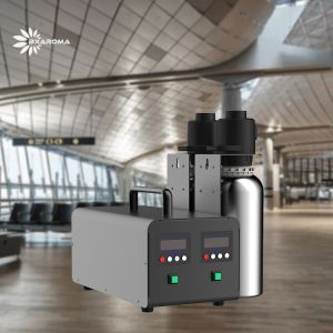 ODM Large Area Scent Diffuser DC12V Black Scent Diffuser HVAC