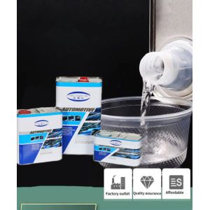 Buy cheap MSDS Mixing Automotive Clear Coat With Hardener Odorless Weatherproof from wholesalers