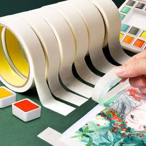 Rubber Adhesive No Residue Masking Tape For Spraying Painting