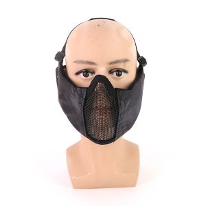 Black PYTHON Camo Tactical Paintball Face Mask