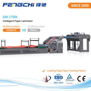 Post Coating Laminating Machine Digital Glue Adjusting Paper Mounting Machine