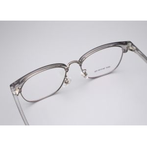 Buy cheap Translucent TR And Metal Browline Glasses Frame Custom Logo 3537 from wholesalers