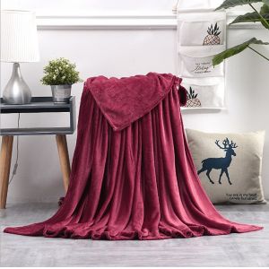 Anti-Static Super Soft MINI SIZE Microfiber Flannel Fleece Throw Blanket for