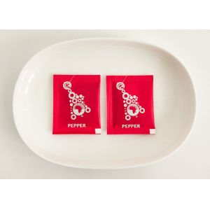 Customized Packaging Individual Black Pepper Condiment Packets