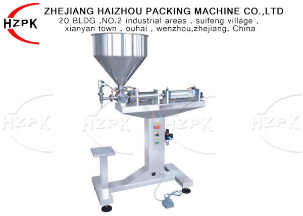 Buy cheap Convenient Semi Automatic Paste Filling Machine 30-300ml For Small Factories from wholesalers