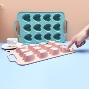 Buy cheap Heat Resistant Non Stick Heart Shaped Silicone Muffin Molds from wholesalers