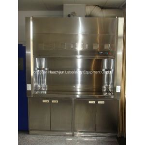 Chemical Resistant Lab Fume Cupboard Stainless Steel Structure Epoxy Resin