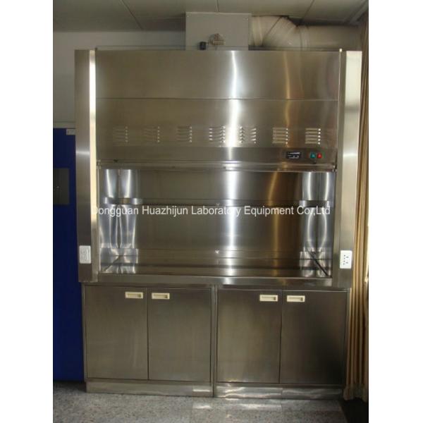 Chemical Resistant Lab Fume Cupboard Stainless Steel Structure Epoxy Resin
