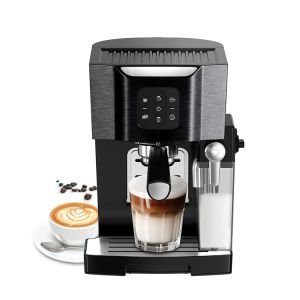 Buy cheap Espresso Coffee Machine With Milk Frother Tank Stainless Steel from wholesalers