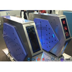 Buy cheap Access Control Automatic Flap Barrier Gate Walk Through Optical Turnstile from wholesalers