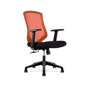 Nylon Headrest Stationary Office Chair Adjustable Height 200-250kg Load