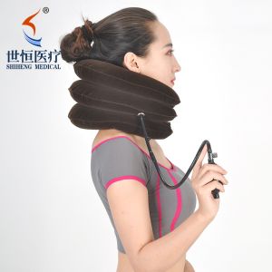 Buy cheap Adjustable Soft Rubber Inflatable Cervical Collar Neck Brace Support from wholesalers