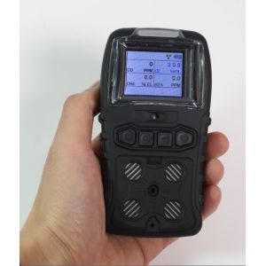 3.7V Rechargeable Battery Portable Gas Detector K60-IV For CO H2S LEL