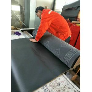 Buy cheap PVC embossed mat   Polyester embossed mat    pvc mat from wholesalers