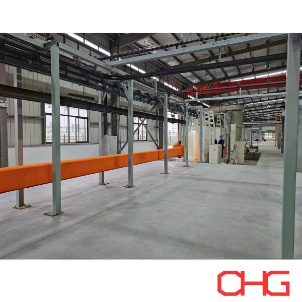 Quality Professional Automated Powder Coating Production Line Powder Spray System includes Powder Coating Oven for sale