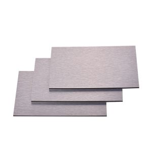 Buy cheap 5.5kg/M2 Brushed Aluminum Composite Panel Corrosion Scratch Resistant from wholesalers