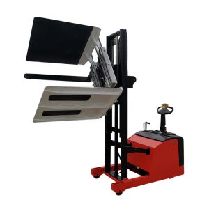 Buy cheap Battery Power 1500kg 3000mm Electric Clamp Forklift With Bale Clamp For Handling Cloth Roll from wholesalers