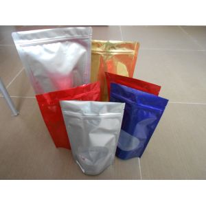 Buy cheap Plain Silver Bottom Plastic Pouches Packaging Recyclable Heat Seal from wholesalers