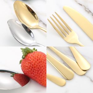 Buy cheap Customized Metal Cutlery Set Luxury Elegant 24 Piece Flatware Set from wholesalers