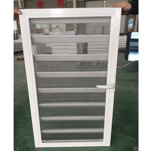 Home Exterior Window Louvers Aluminum Jalousie Windows Glass Shutter