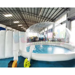 Buy cheap Single Tunnel Clear Inflatable Crystal Bubble Tent For Garden from wholesalers