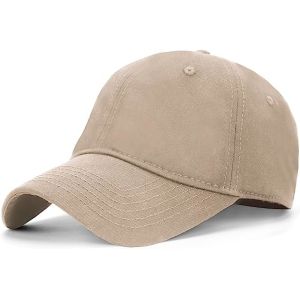 Buy cheap Oversize XXL Baseball Cap for Big Heads Extra Large Low Profile Dad Hat Sports Cap Adjustable Strapback Hat from wholesalers