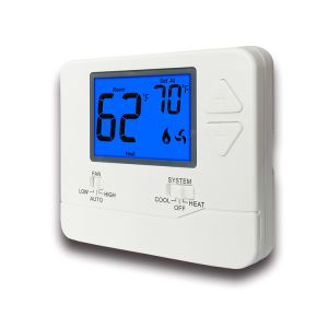 Buy cheap Riseem 24V PTAC Units Wired Non Programmable Thermostat Compatible With 2H1C Heat Pump Without Auxiliary Or Emergency Heat Ensuring HVAC Operation from wholesalers