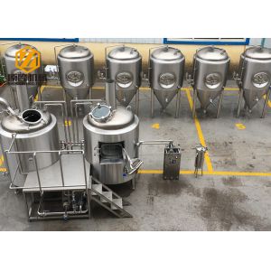 Buy cheap Customized Beer Brewing Equipment , Easy Operate Microbrewery Brewing Equipment from wholesalers