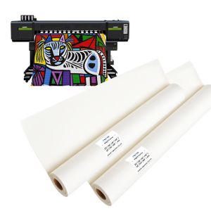 Buy cheap Eco Solvent Inkjet Printing High Durability Blank Matte 100% Polyester Canvas Rolls from wholesalers