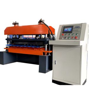 Buy cheap Eps Sandwich Up Layer And Down Layer 950mm Panel Rolling Machine from wholesalers