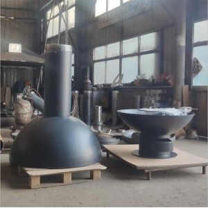 Buy cheap Real Flame Cold Rolled Steel Wood Burning Stove Suspended Hanging Fireplace from wholesalers