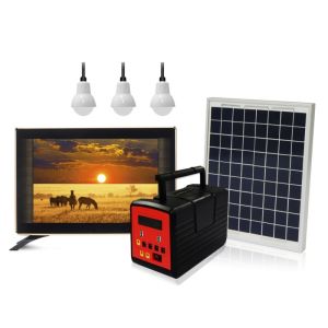 All In One Mini Solar Power System For Home , 11.1V 13000mAh Home Solar System