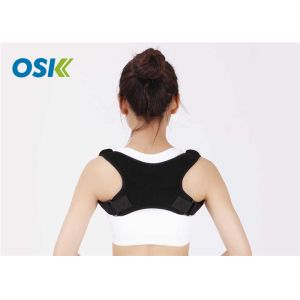 Buy cheap Black Body Braces Support Back And Shoulder Brace Breathable Lightweighted from wholesalers