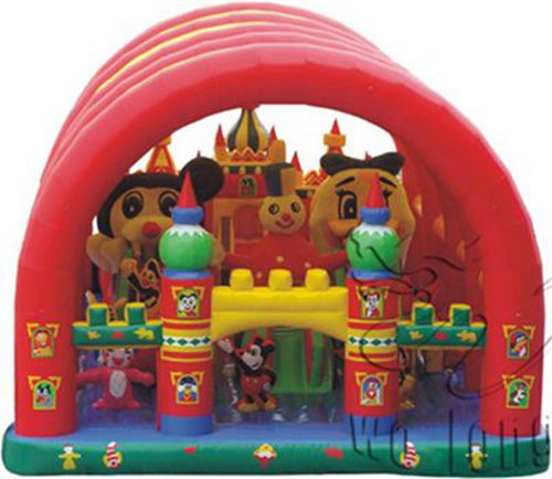 Buy cheap most popular inflatable castle with cover from wholesalers