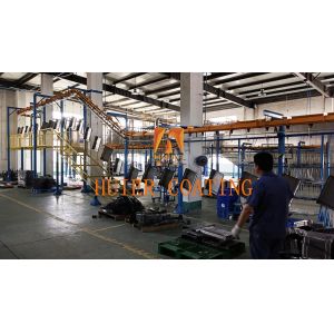 Buy cheap Automatic Powder Coating System For Iron Substrate Bike Frames With Customizable Colors from wholesalers