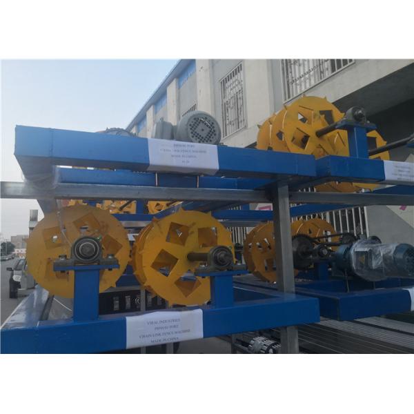 Diamand 8.5kw 1.8mm Chain Link Fence Making Machine