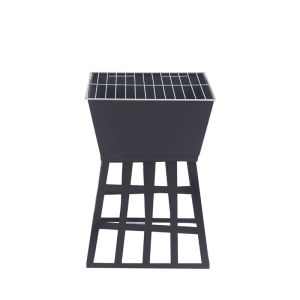 Buy cheap Modern Fire Pit Wood Furnace Fireplace for Bonfires and BBQs in Black Outdoor Setting from wholesalers