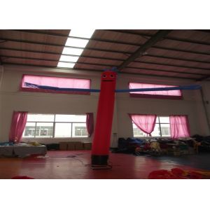 Buy cheap Decoration One Leg Advertising Air Dancers height 4m Inflatable single leg air dancer Blow Up Marketing Balloons from wholesalers