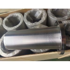 Buy cheap Customized Length Centrifuge Basket Triangle Wedge Wire Galvanized Surface Treatment from wholesalers