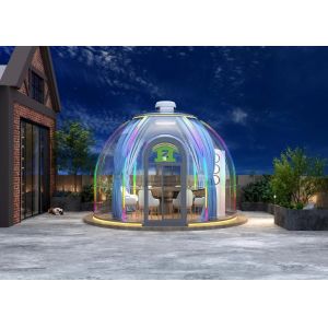 Buy cheap Outdoor Camping Event Homes Prefab Dinner Glass Party Bubble House Dome Igloo Tents from wholesalers