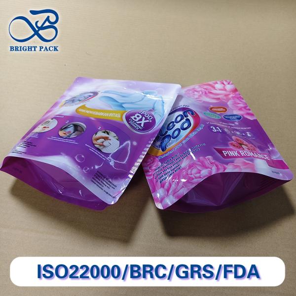 Buy cheap Customizable Child Resistant Laundry Detergent Bag 2-4 mil Thickness from wholesalers