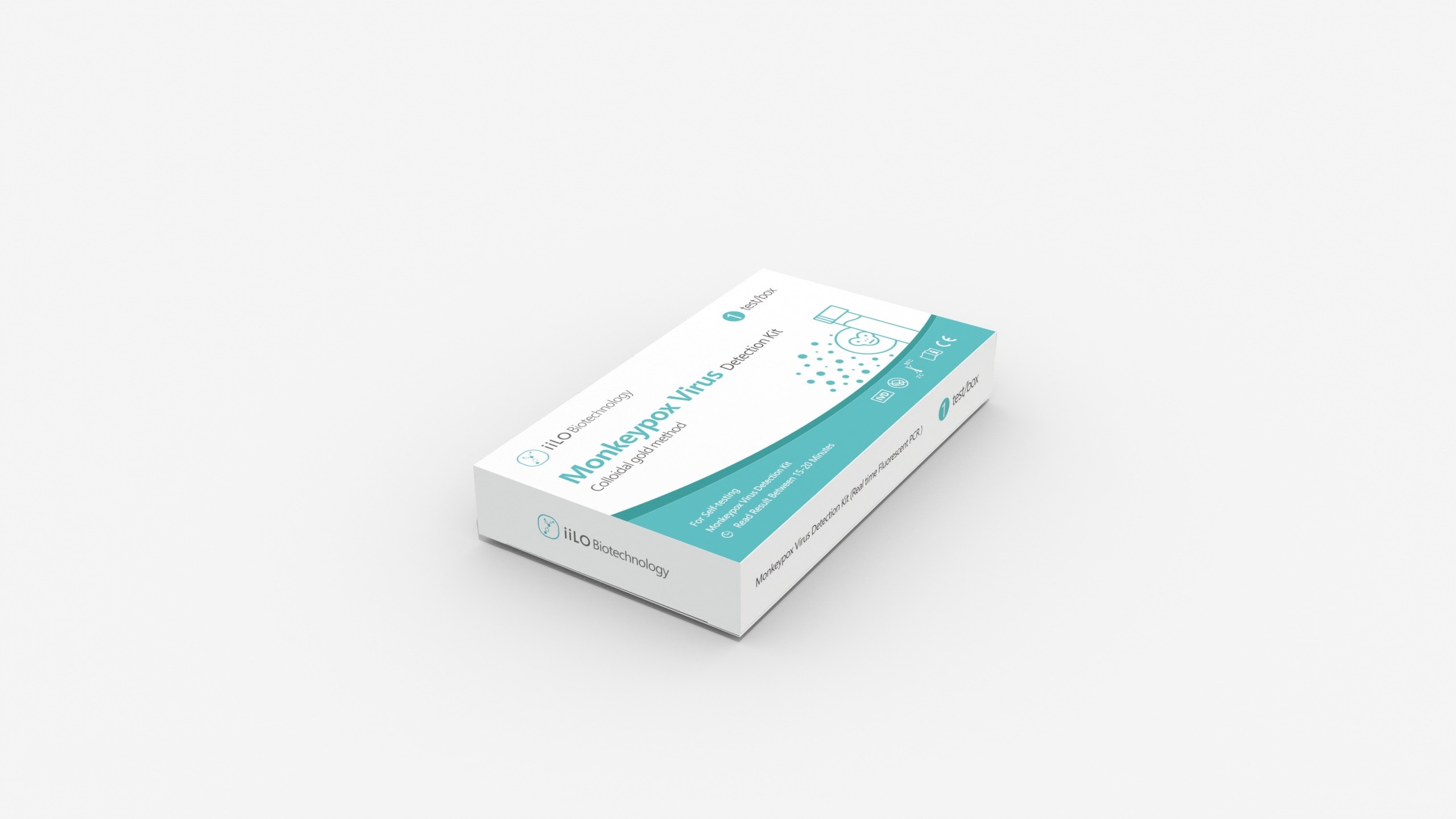Buy cheap Monkeypox Virus Antigen Rapid Test Kit Colloidal Gold Method from wholesalers