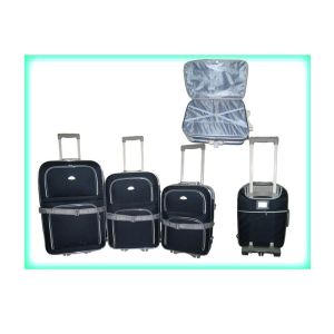 Buy cheap 4 Piece EVA 8 Wheel Trolley Suitcase Set 170T Silk Lining With Match Color Zippers from wholesalers