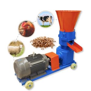 Buy cheap Small Scale Fish Food Pellet Machine Diesel Engine Manual Model from wholesalers